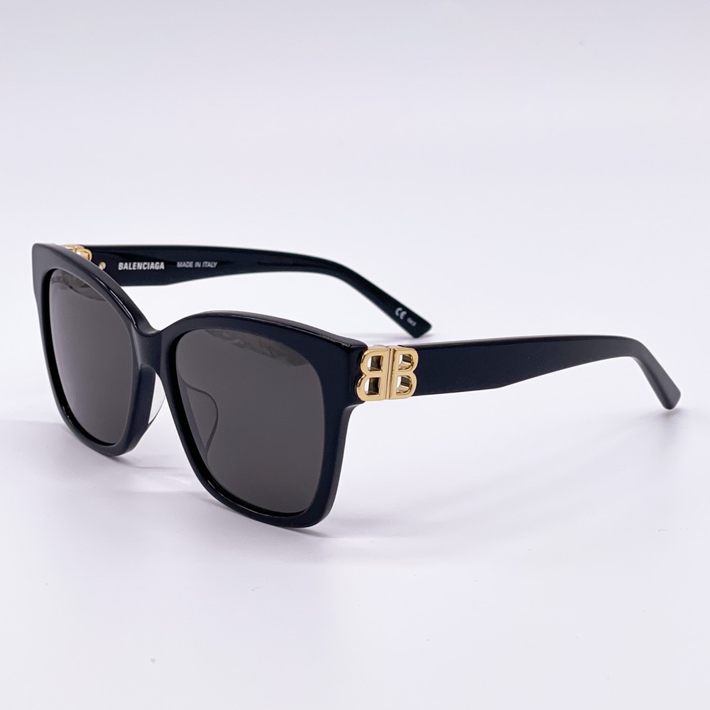 NEW BALENCIAGA BB0102SA 001 SUNGLASSES - Picture 2 of 15